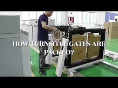 Antibotsings Glijdende Barrièrepoort, ESD Turnstile Poortsysteem om Te bouwen