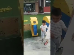 40p/minute van de de Barrièrepoort van de kleuterschoolschommeling Turnstile 0.2s voor de Speelplaats van Kinderen