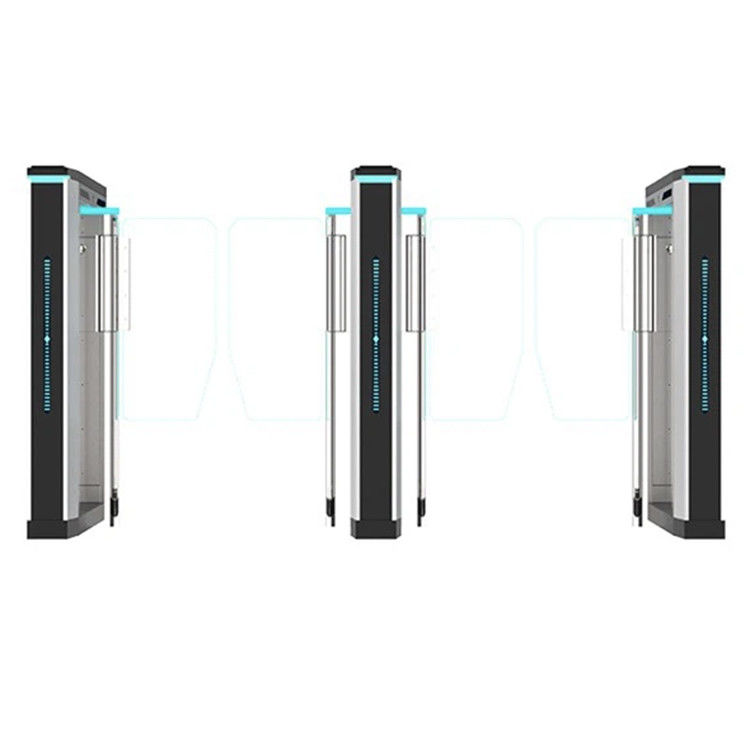 SUS304 slank Turnstile van de Snelheidspoort Ingangssysteem 40p/m60p/m met Zoemeralarm