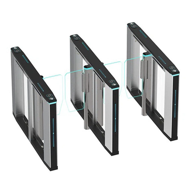 SUS304 slank Turnstile van de Snelheidspoort Ingangssysteem 40p/m60p/m met Zoemeralarm