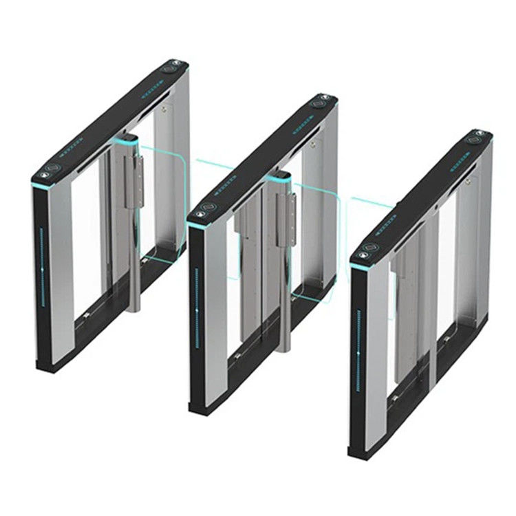 SUS304 slank Turnstile van de Snelheidspoort Ingangssysteem 40p/m60p/m met Zoemeralarm